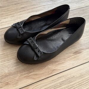 burberry kids Leather shoes